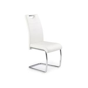 Halmar Jedálenská stolička SAFFON, 1 ks, biela V-CH-K/211-KR-BIAŁY vyobraziť