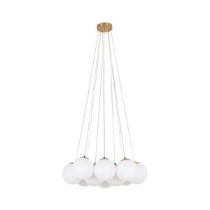 Brilagi - Závesný luster na lankách GLOBE 10xE14/15W/230V biely BRLC3326 vyobraziť