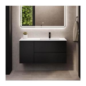 BATH DELUXE Kúpeľňová skrinka s umývadlom HELSINKI 115 cm pravá/čierna BT0184+BT0195 vyobraziť