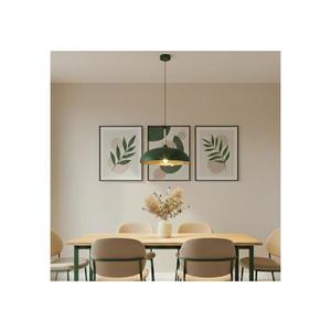 Brilagi - Luster na lanku ABRAHAM 1xE27/60W/230V pr. 45 cm zelená BG72384 vyobraziť