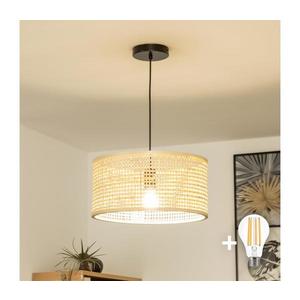 Brilagi - LED závesný luster CERIA BOHO na lanku 1xE27/40W/230V priemer 25 cm, bambus EG300169+EG781159 vyobraziť