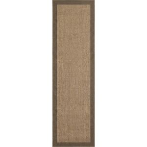 Hnedý vnútorný a vonkajší behúň 80x250 cm Timber 1402 – Ayyildiz Carpets vyobraziť