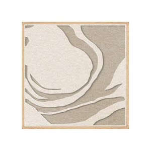 3D obraz s rámom/akustický 62x62 cm Silent Whisper 1 – Malerifabrikken vyobraziť