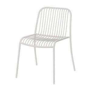 Svetlosivá kovová záhradná stolička Yua Wire – Blomus vyobraziť