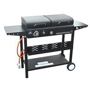 Plynový/na drevené uhlie gril Domino 2in1 – Cattara vyobraziť