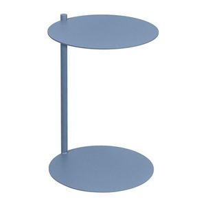 Oceľový okrúhly odkladací stolík 41x40 cm Ande – noo.ma vyobraziť