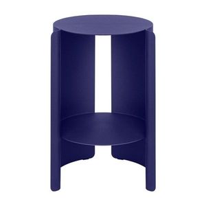 Oceľový okrúhly odkladací stolík ø 32 cm Wa – noo.ma vyobraziť