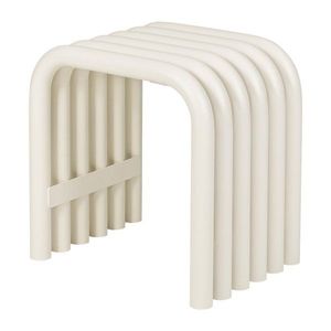 Béžová kovová záhradná stolička Nokk – noo.ma vyobraziť