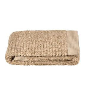 Béžový froté bavlnený uterák 50x70 cm Classic – Zone vyobraziť