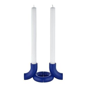 Polyresinové svietniky v súprave 2 ks Doodle – Blomus vyobraziť