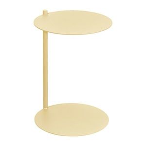 Oceľový okrúhly odkladací stolík 41x40 cm Ande – noo.ma vyobraziť