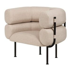 Béžové vlnené kreslo Ubi – noo.ma vyobraziť