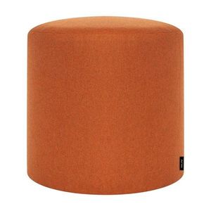 Vlnený taburet v terakotovej farbe Folk – noo.ma vyobraziť