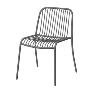 Sivá kovová záhradná stolička Yua Wire – Blomus vyobraziť