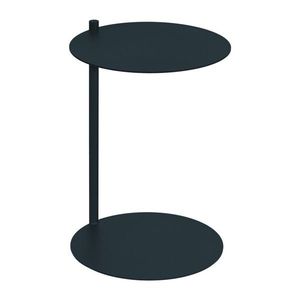 Oceľový okrúhly odkladací stolík 41x40 cm Ande – noo.ma vyobraziť