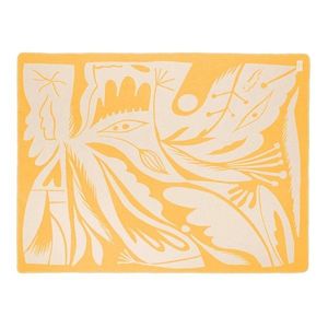 Žltá deka 165x200 cm Lino – noo.ma vyobraziť