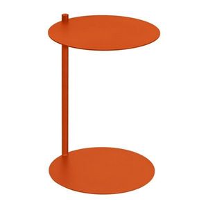 Oceľový okrúhly odkladací stolík 41x40 cm Ande – noo.ma vyobraziť