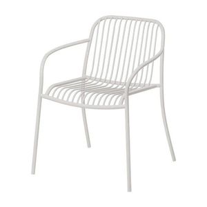 Svetlosivá kovová záhradná stolička Yua Wire – Blomus vyobraziť