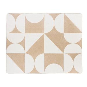 Béžová/krémovobiela deka 150x200 cm Tul – noo.ma vyobraziť