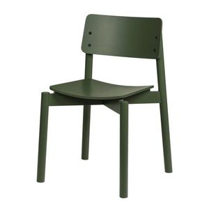 Zelená stohovateľná jedálenská stolička Wem – noo.ma vyobraziť