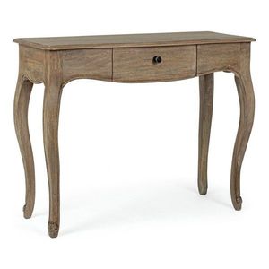 Konzolový stolík z mangového dreva v tmavo prírodnej farbe 40x100 cm Domitille – Bizzotto vyobraziť