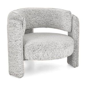 Svetlosivé kreslo Aisha – Bizzotto vyobraziť