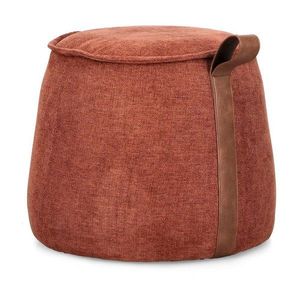 Ženilkový taburet v terakotovej farbe Anila – Bizzotto vyobraziť