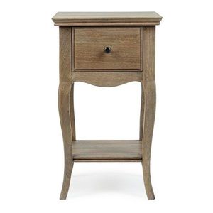 Nočný stolík z mangového dreva v tmavo prírodnej farbe Domitille – Bizzotto vyobraziť