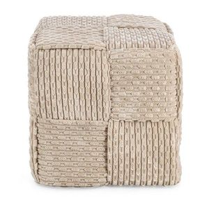 Béžový taburet Dado – Bizzotto vyobraziť