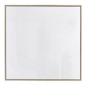 Ručne maľovaný obraz s rámom/na plátne 83x83 cm Texture – Bizzotto vyobraziť