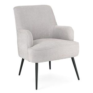 Svetlosivé kreslo Ernestine – Yes Everyday vyobraziť