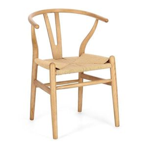 Jedálenská stolička z masívneho dreva v prírodnej farbe Artas – Bizzotto vyobraziť