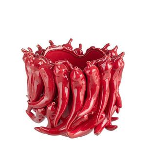 Keramický ručne vyrobený obal na kvetináč ø 25, 5 cm Spicy – Bizzotto vyobraziť