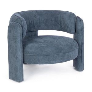 Modré kreslo Aisha – Bizzotto vyobraziť