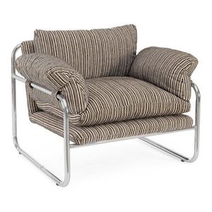 Khaki/hnedé kreslo Morvana – Bizzotto vyobraziť