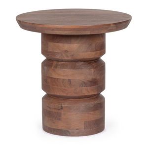 Okrúhly odkladací stolík z mangového dreva ø 55 cm Cortez – Bizzotto vyobraziť