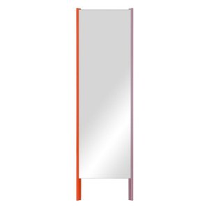 Stojacie zrkadlo s dreveným rámom 49x166 cm Lun – noo.ma vyobraziť