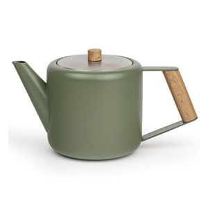 Zelená kanvica na čaj z nehrdzavejúcej ocele 1, 1 l Duet Boston – Bredemeijer vyobraziť