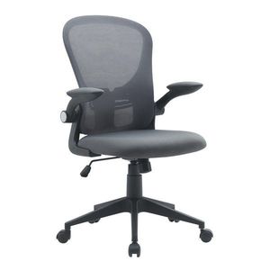 Sivá čalúnená kancelárska stolička Kempton – Yes Everyday vyobraziť