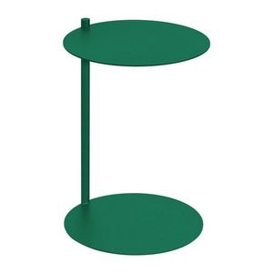 Oceľový okrúhly odkladací stolík 41x40 cm Ande – noo.ma vyobraziť