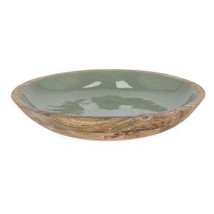 Zelená drevená misa ø 38 cm Thara – Yes Everyday vyobraziť