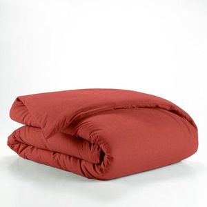 Bavlnená obliečka na perinu na jednolôžko v tehlovej farbe 140x200 cm Lina – douceur d'intérieur vyobraziť