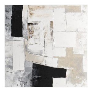 Tlačený/s ručne maľovanými prvkami obraz na plátne 80x80 cm Crown – Bizzotto vyobraziť