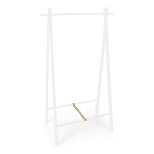 Biely stojan na oblečenie z brezového dreva 91x151x50 cm Daiki – Yes Everyday vyobraziť