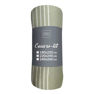 Zelený pléd 240x260 cm Adele – douceur d'intérieur vyobraziť