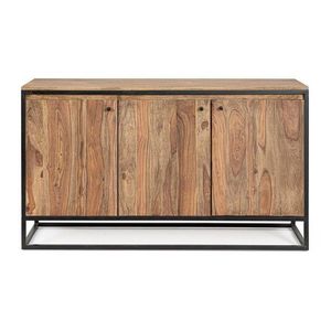 Komoda z masívu sheesham v prírodnej farbe 132x76x45 cm Nartan – Bizzotto vyobraziť