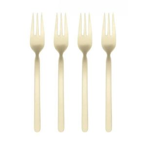 Antikoro dezertné vidličky v súprave 4 ks v zlatej farbe pre 4 osoby Stella – Blomus vyobraziť