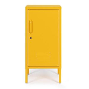 Žltá kovová uzamykateľná skrinka 35x76x40 cm Cambridge – Yes Everyday vyobraziť