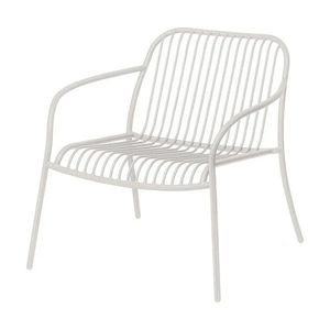 Svetlosivé kovové záhradné kreslo Yua Wire – Blomus vyobraziť