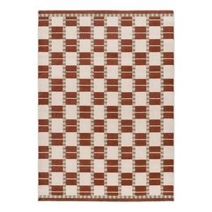 Béžový/v terakotovej farbe koberec 133x190 cm Astra – Universal vyobraziť